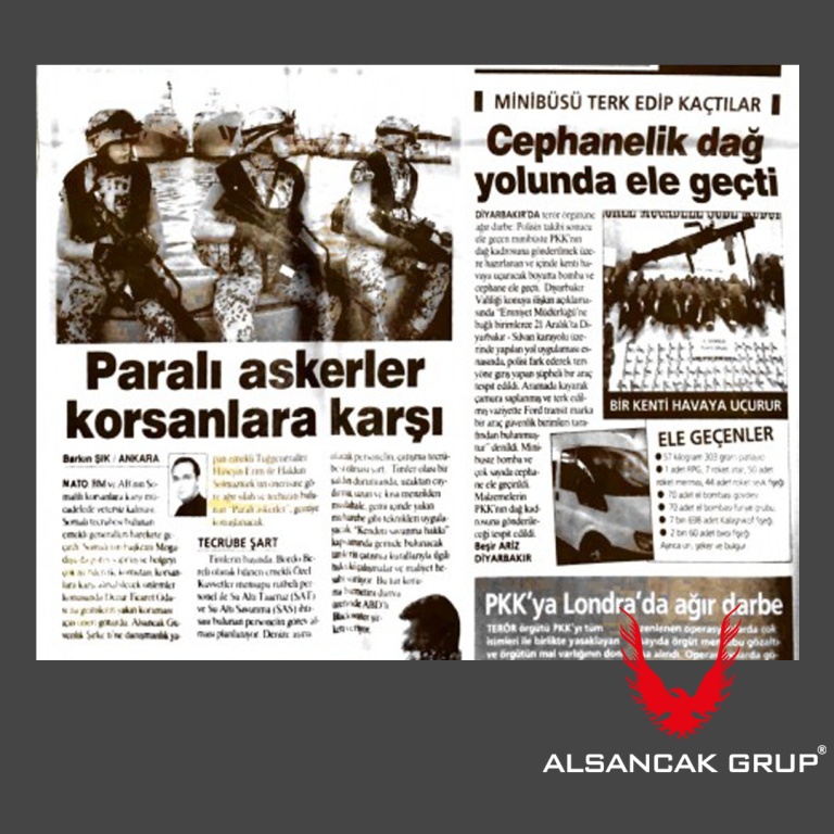 الكوماندوز المتقاعدون ضد القراصنة - صحيفة أكشام